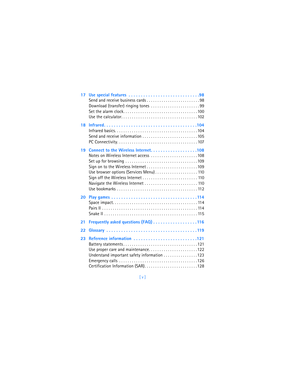 Nokia 3360 User Manual | Page 8 / 178