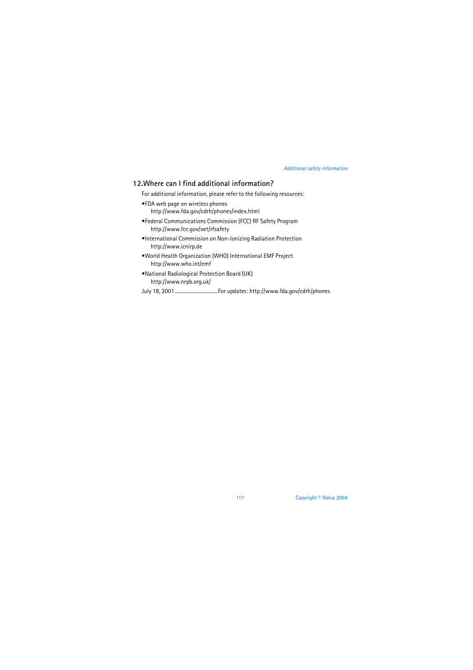 Nokia 3205 User Manual | Page 118 / 253