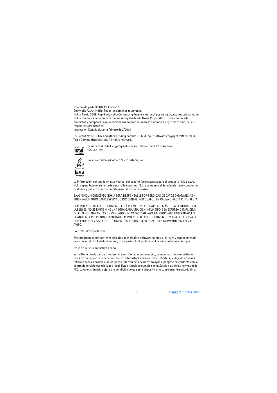 Nokia 3205 User Manual | Page 128 / 253