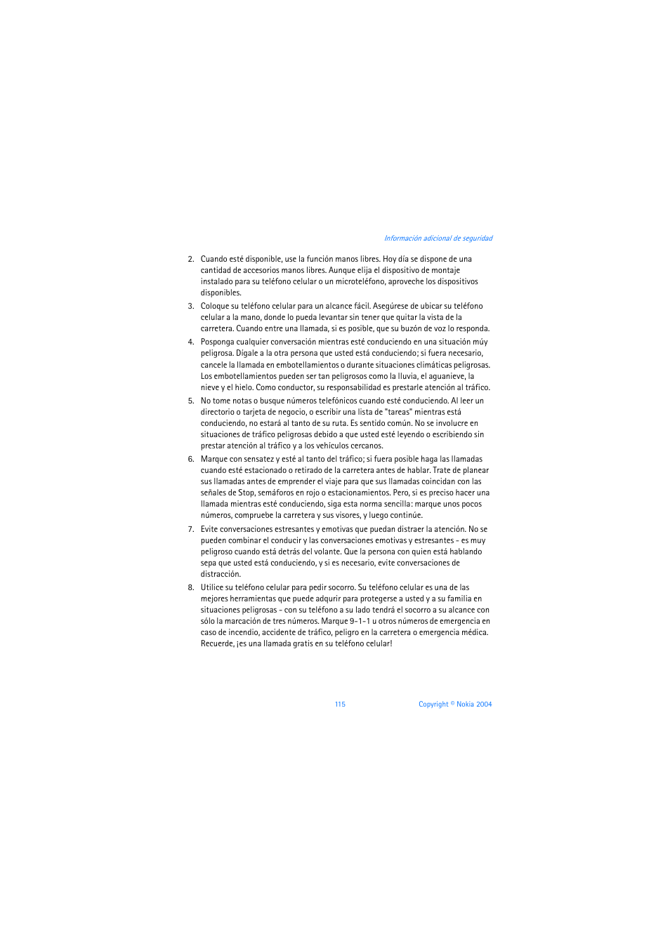 Nokia 3205 User Manual | Page 241 / 253