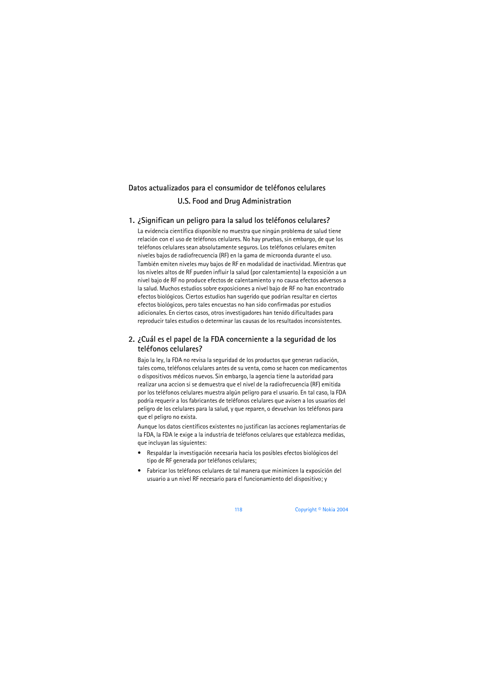 Nokia 3205 User Manual | Page 244 / 253
