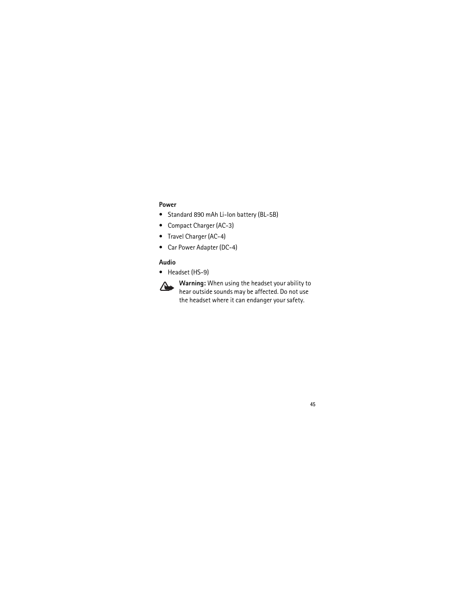 Nokia 2135 User Manual | Page 46 / 137