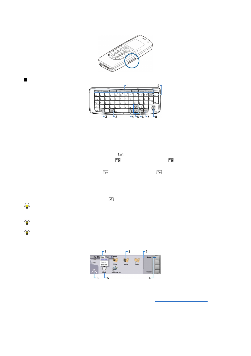 Communicator interface | Nokia 9300 User Manual | Page 12 / 116