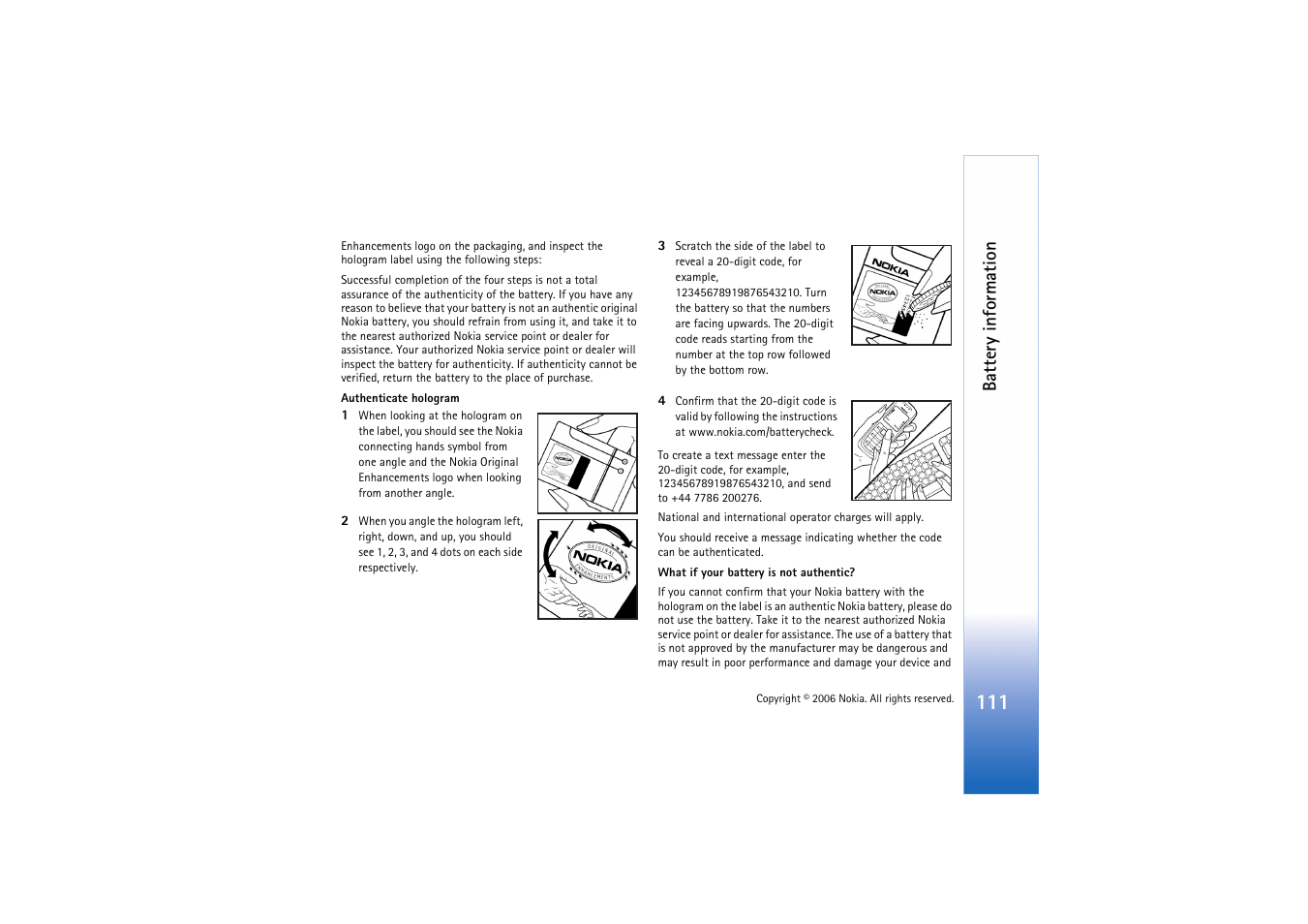 Nokia N72 User Manual | Page 112 / 121