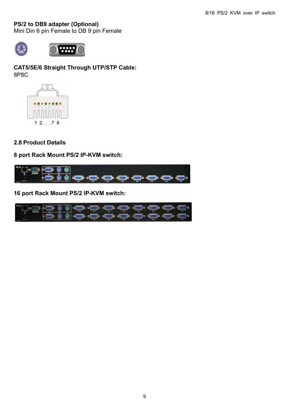 Avocent KVM over IP switch User Manual | Page 12 / 69