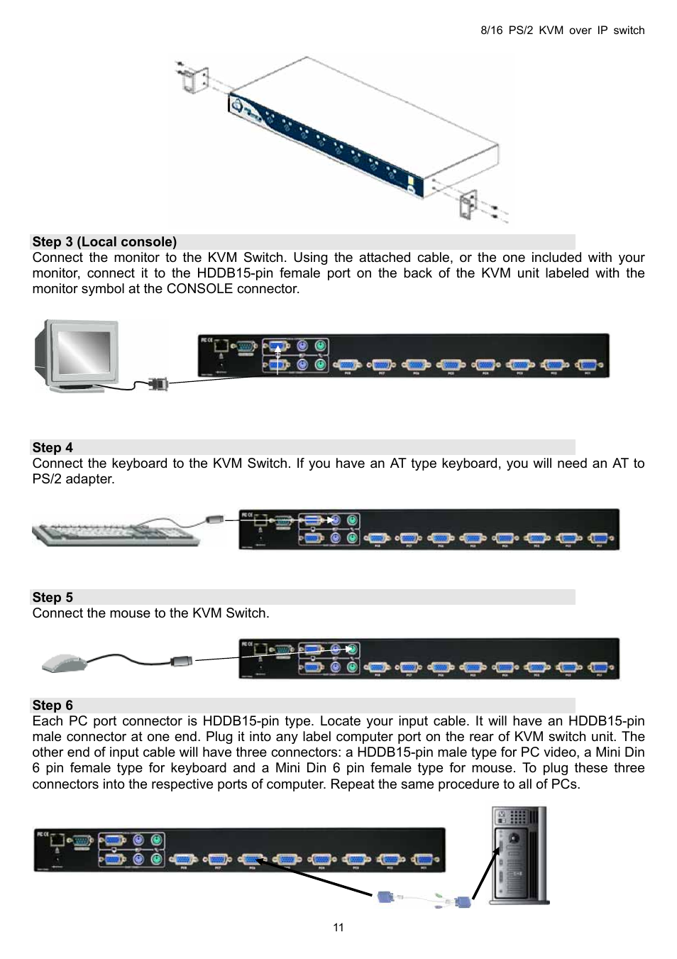 Avocent KVM over IP switch User Manual | Page 14 / 69