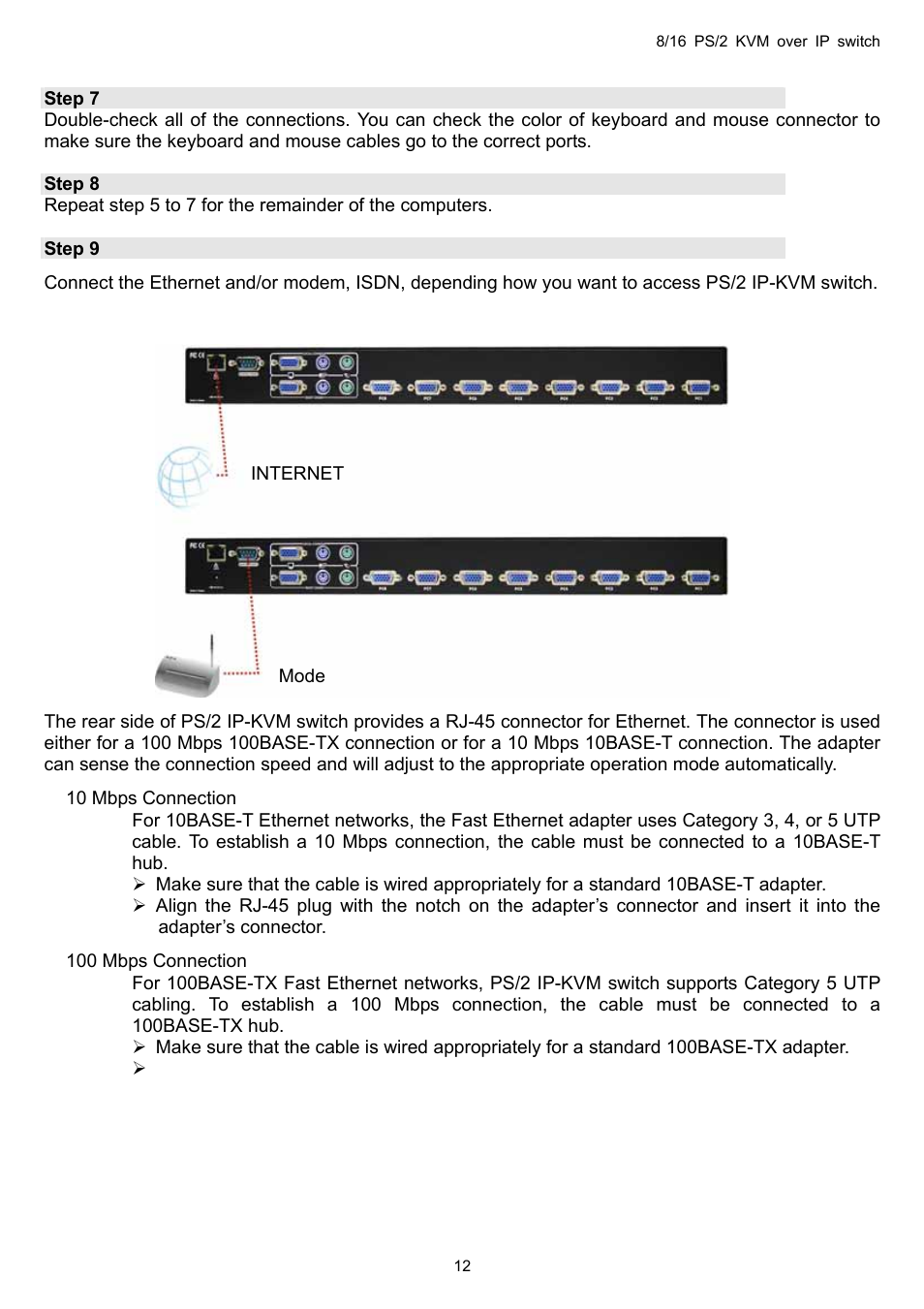 Avocent KVM over IP switch User Manual | Page 15 / 69