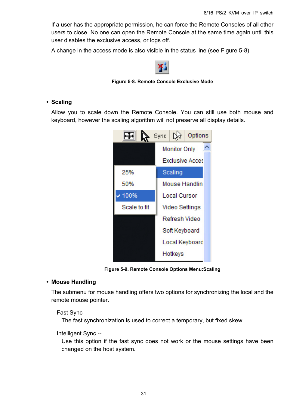 Avocent KVM over IP switch User Manual | Page 34 / 69