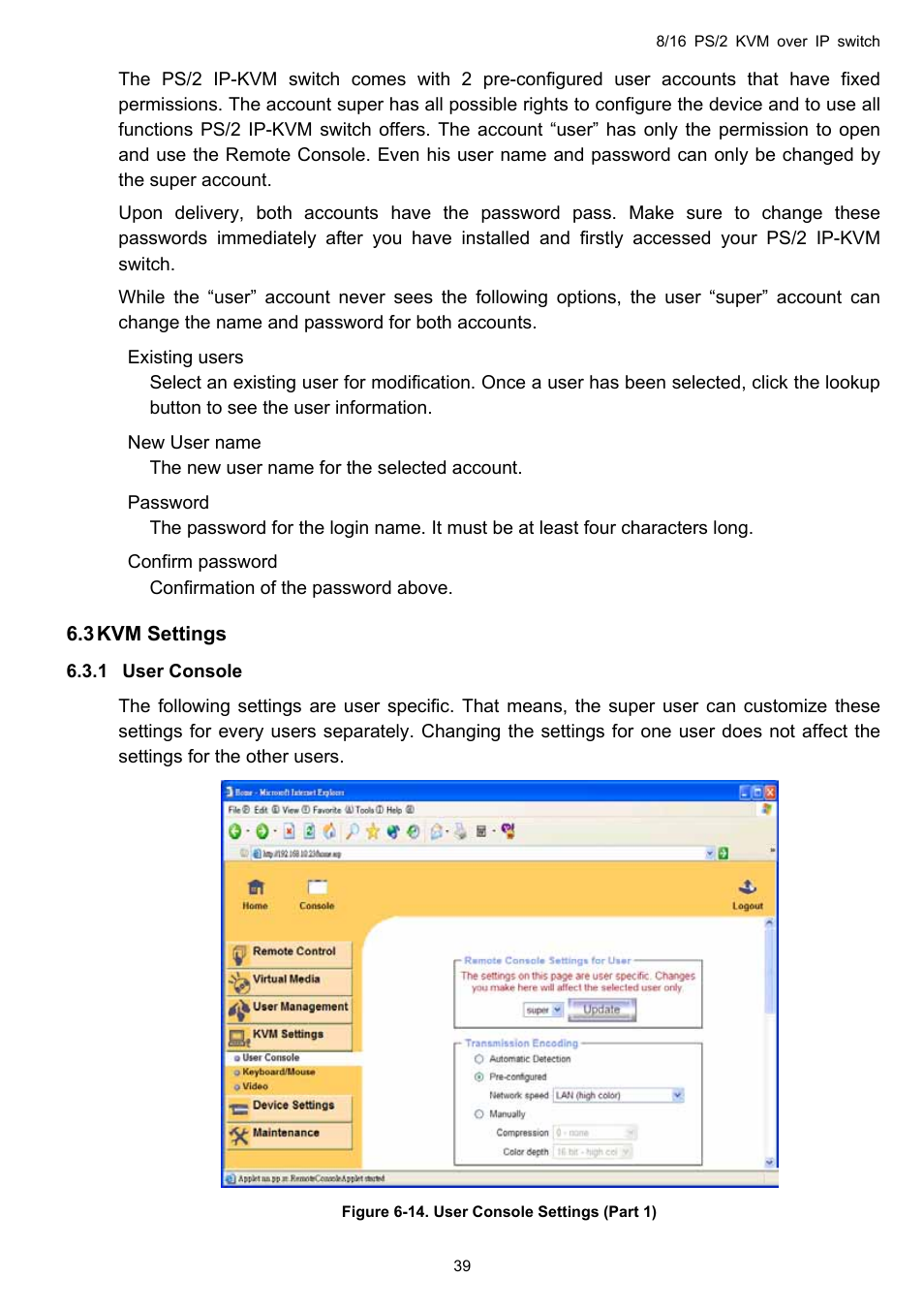 Avocent KVM over IP switch User Manual | Page 42 / 69