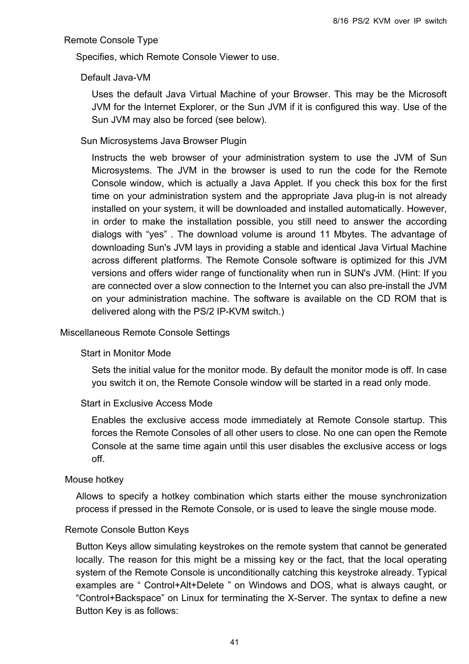 Avocent KVM over IP switch User Manual | Page 44 / 69