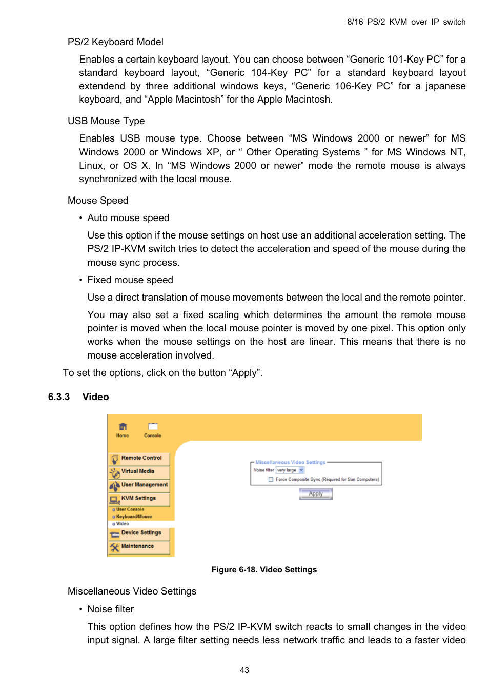 Avocent KVM over IP switch User Manual | Page 46 / 69