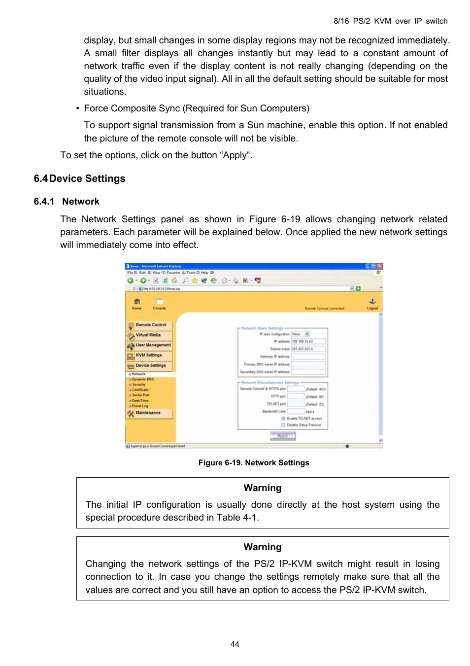 Avocent KVM over IP switch User Manual | Page 47 / 69