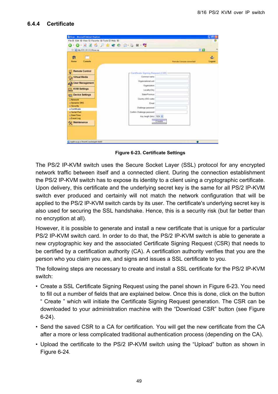 Avocent KVM over IP switch User Manual | Page 52 / 69