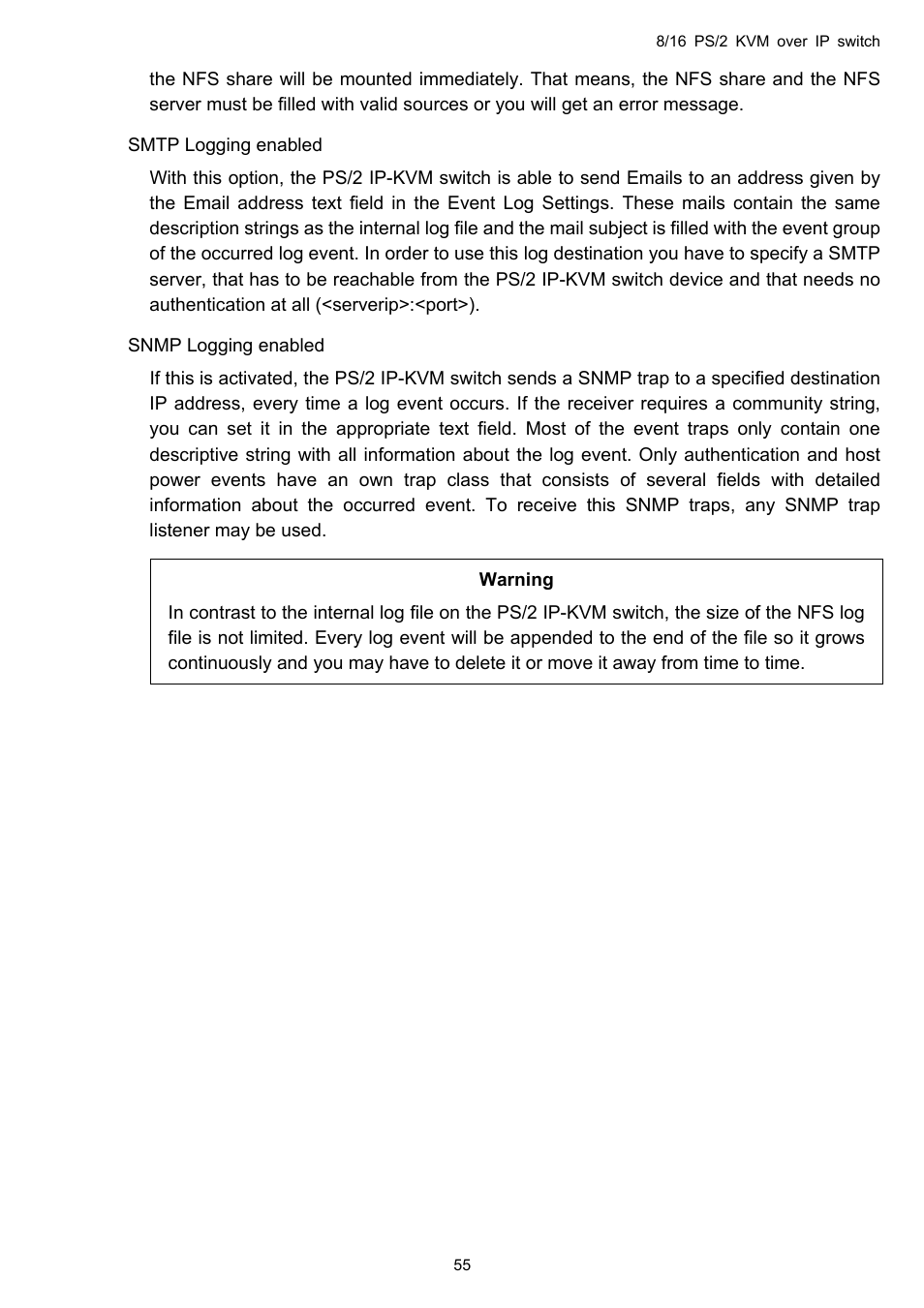 Avocent KVM over IP switch User Manual | Page 58 / 69