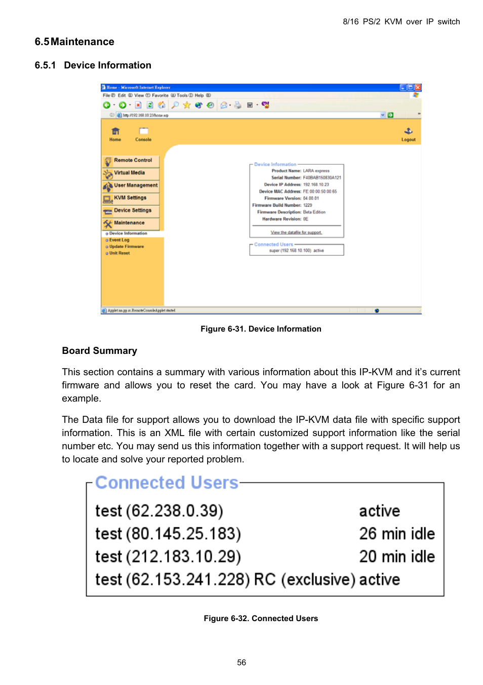 Avocent KVM over IP switch User Manual | Page 59 / 69