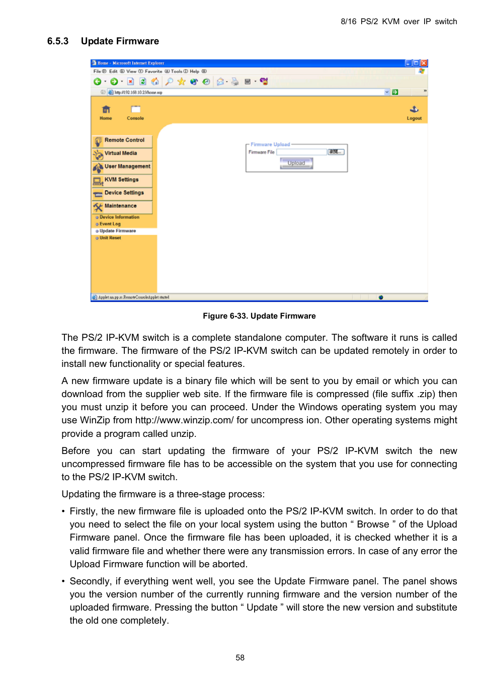 Avocent KVM over IP switch User Manual | Page 61 / 69