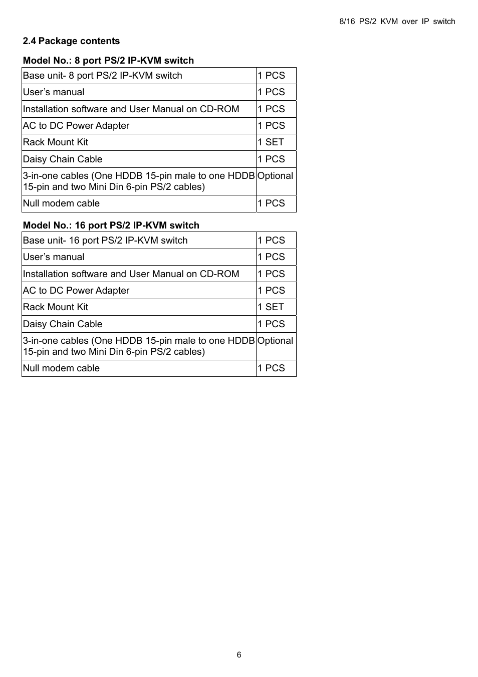 Avocent KVM over IP switch User Manual | Page 9 / 69