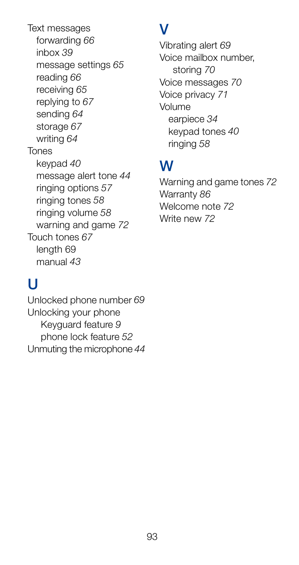 Nokia 6160 User Manual | Page 100 / 101