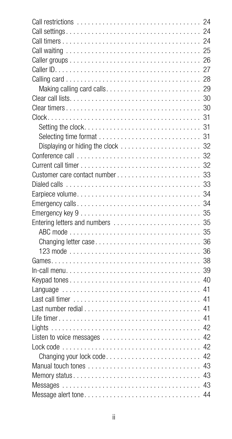 Nokia 6160 User Manual | Page 5 / 101