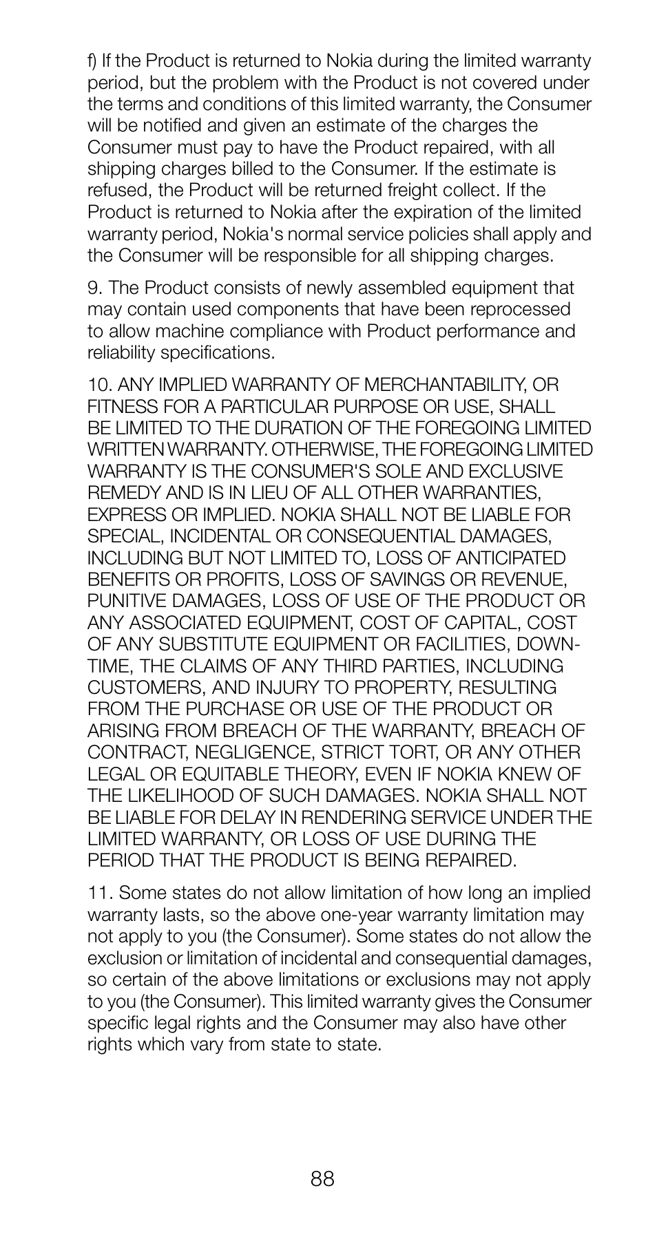 Nokia 6160 User Manual | Page 95 / 101