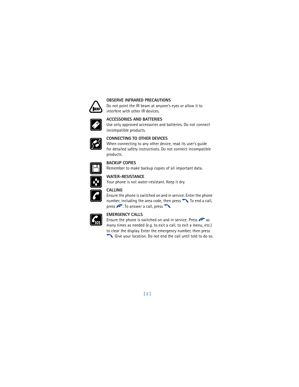 Nokia 6610 User Manual | Page 11 / 185