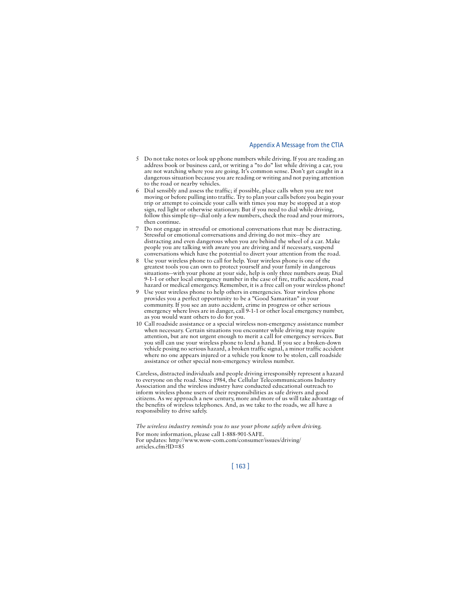 Nokia 6610 User Manual | Page 172 / 185