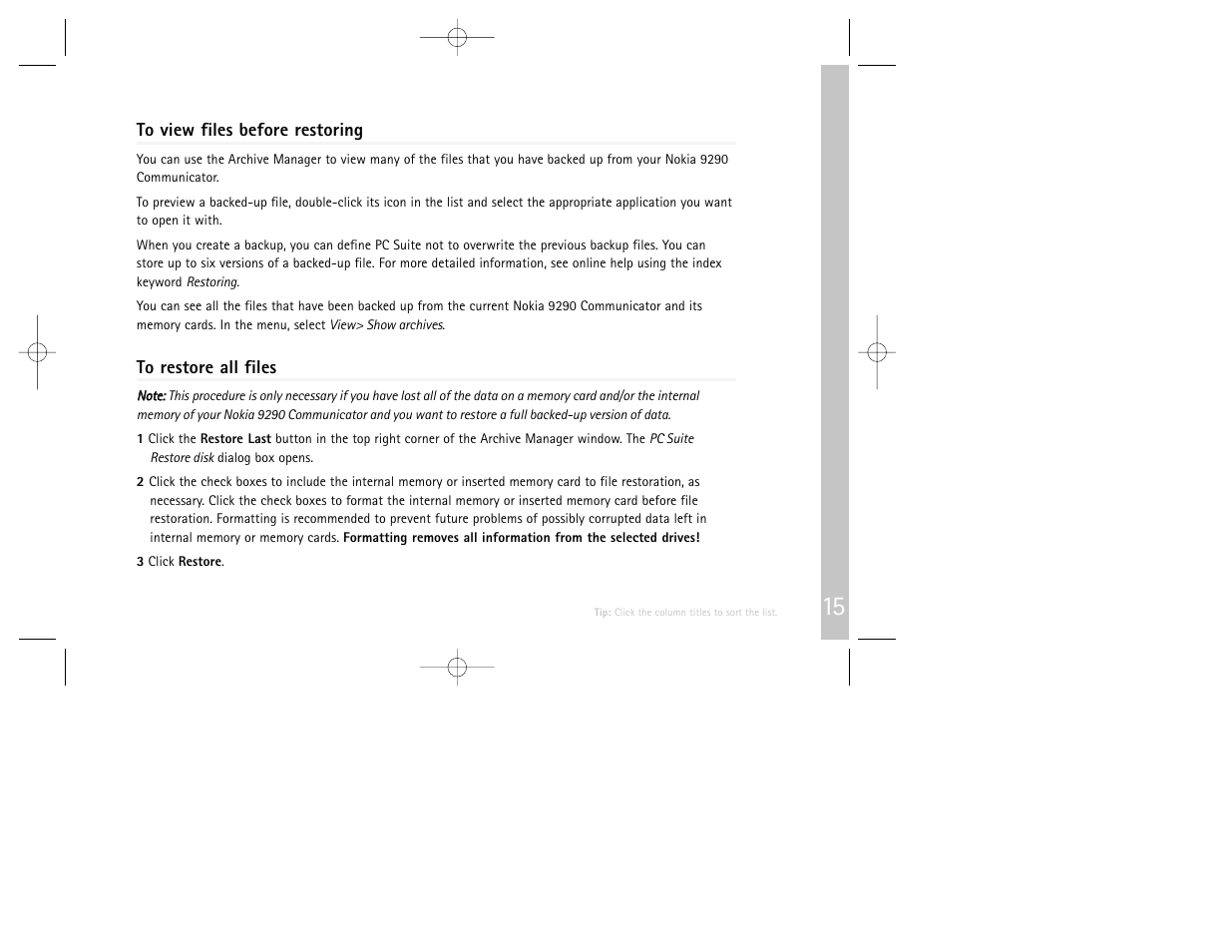 Nokia 9290 User Manual | Page 17 / 52