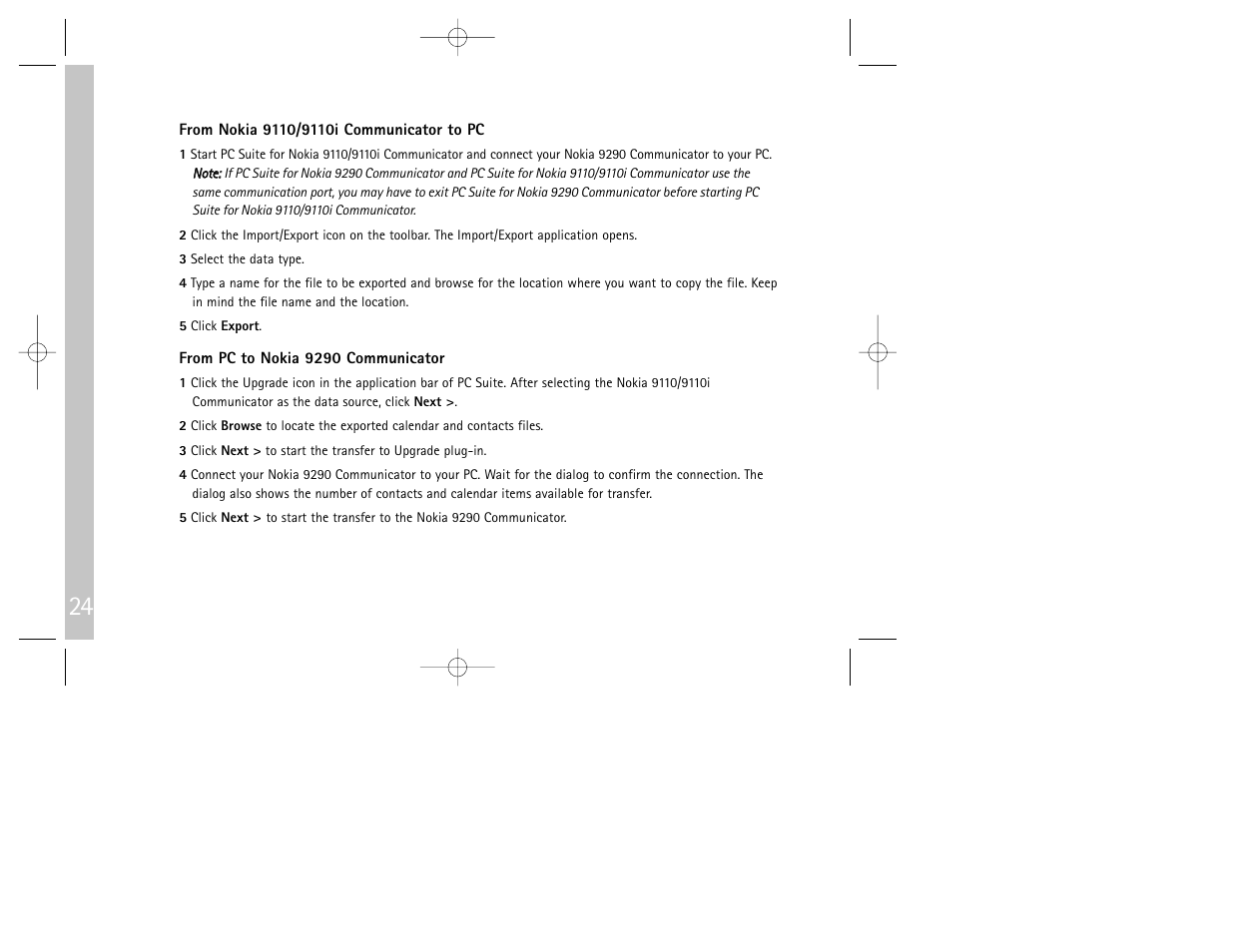 Nokia 9290 User Manual | Page 26 / 52