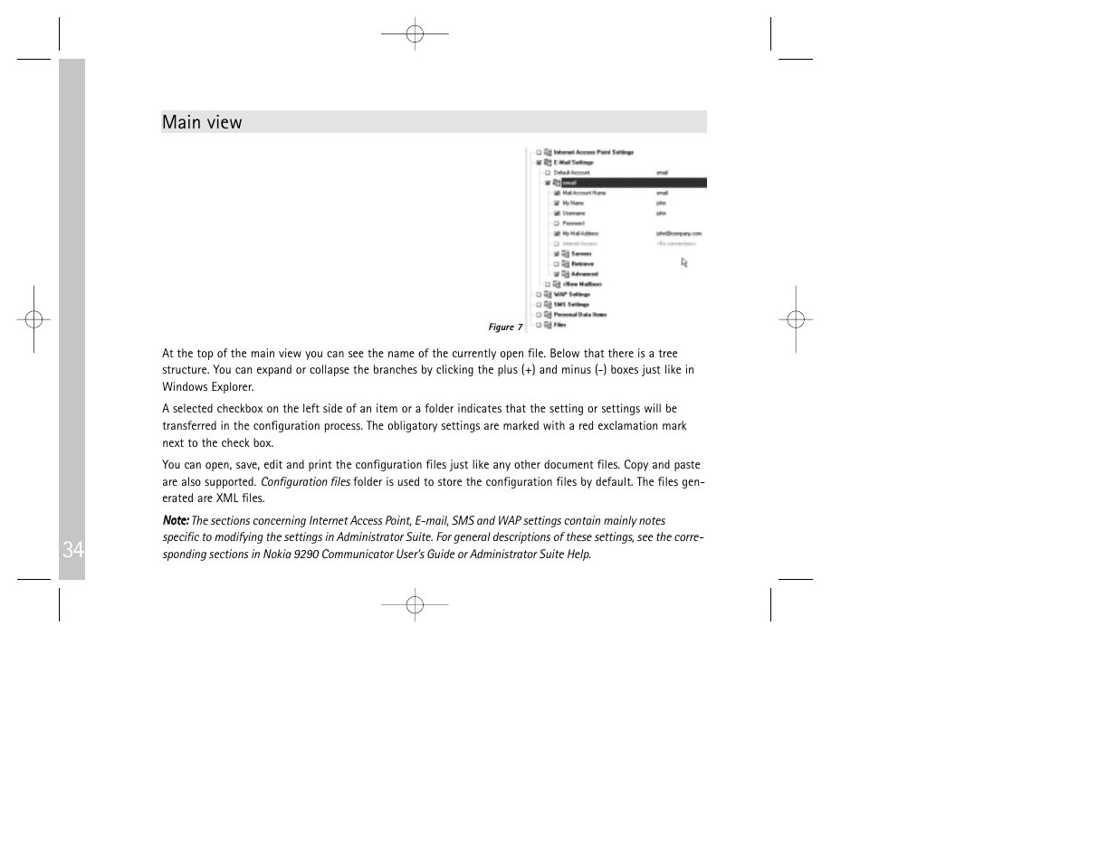 Main view | Nokia 9290 User Manual | Page 36 / 52