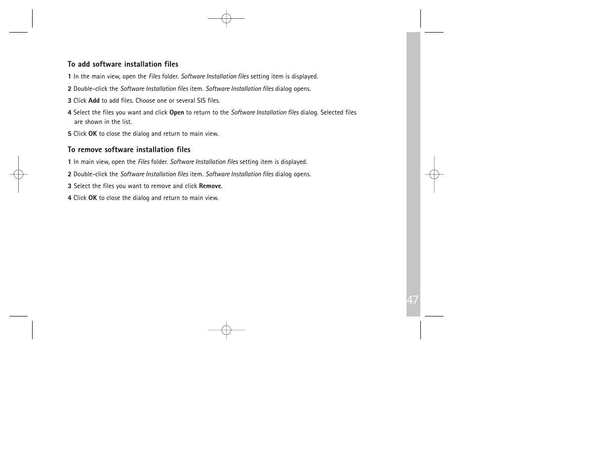 Nokia 9290 User Manual | Page 49 / 52