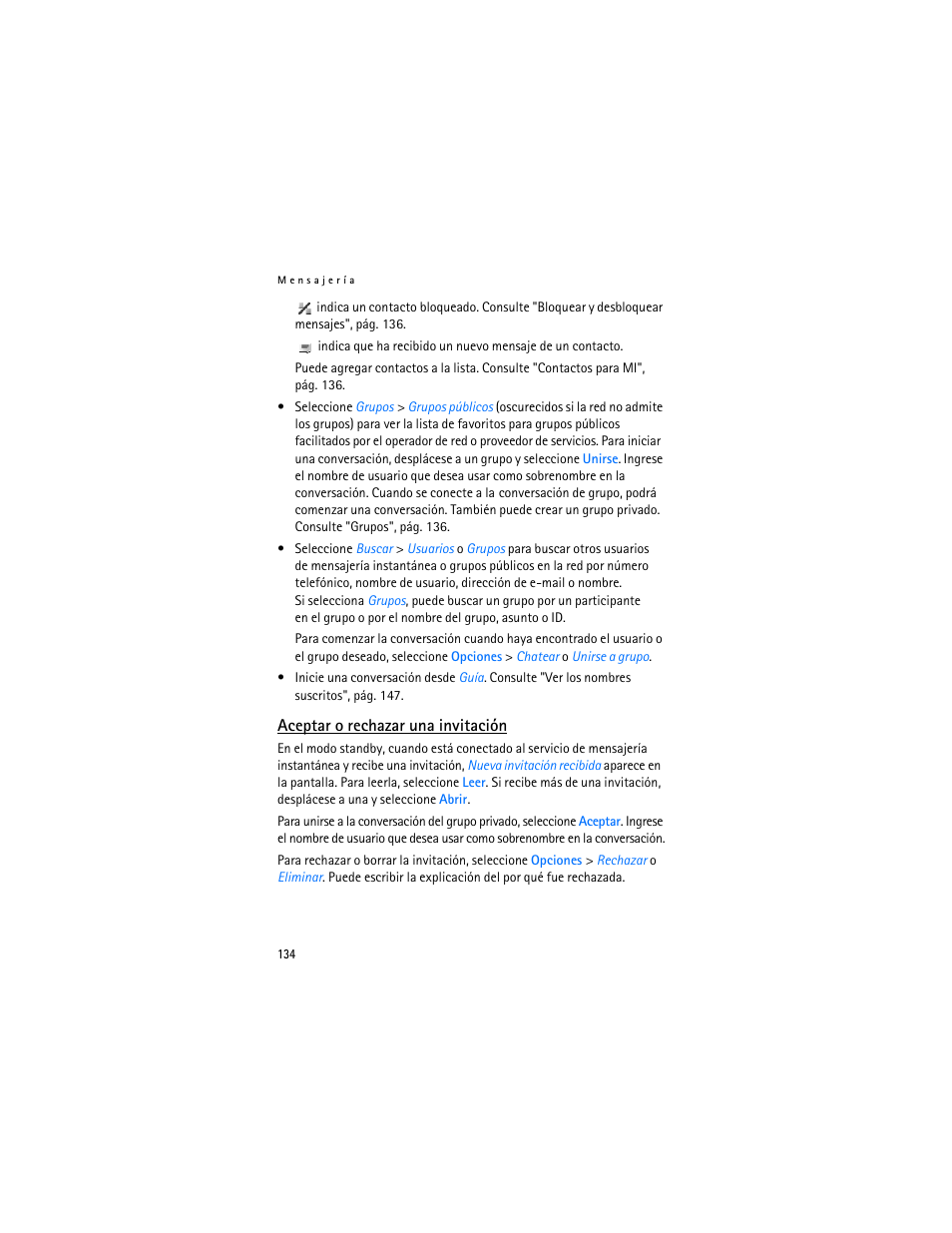 Nokia 7370 User Manual | Page 135 / 201