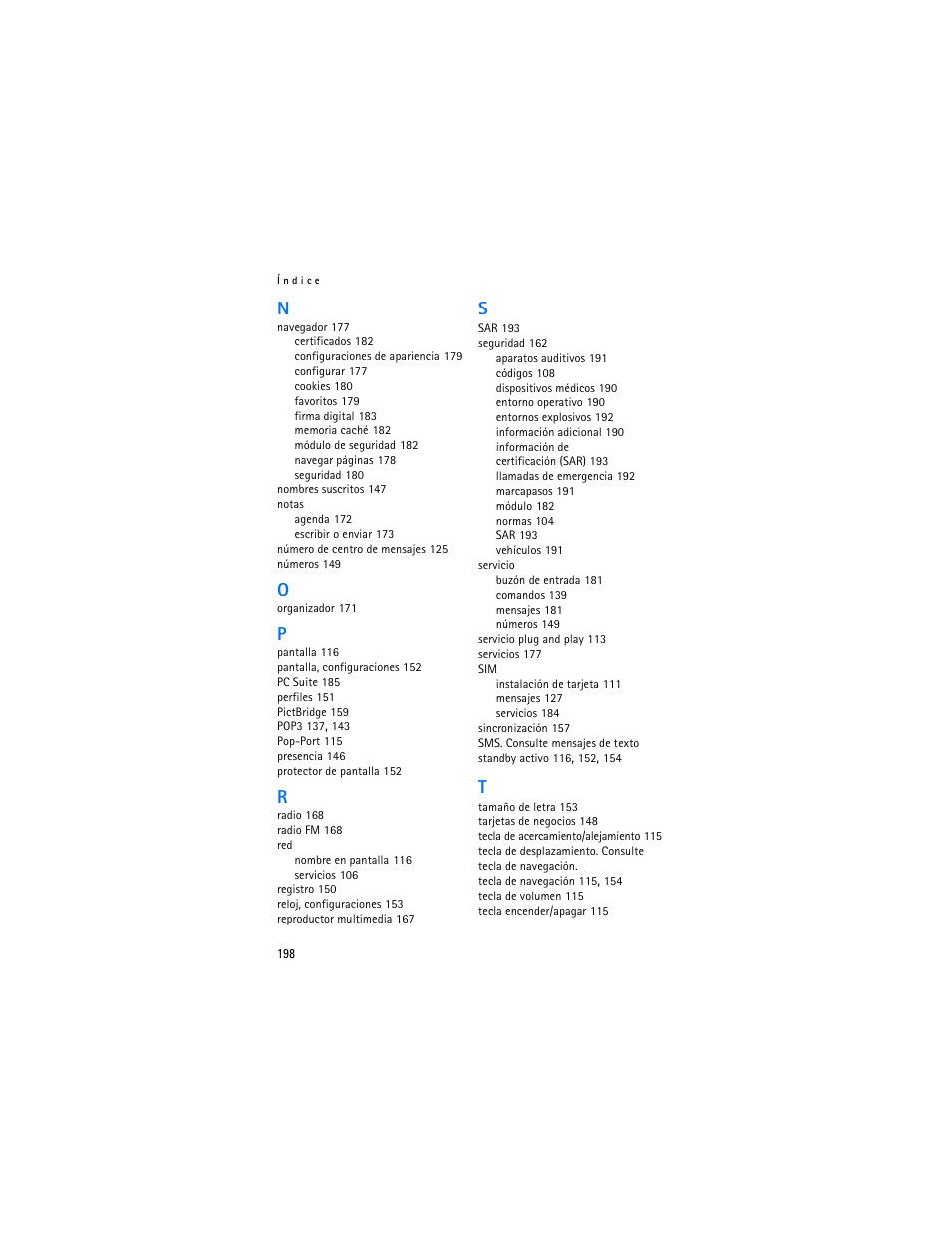 Nokia 7370 User Manual | Page 199 / 201