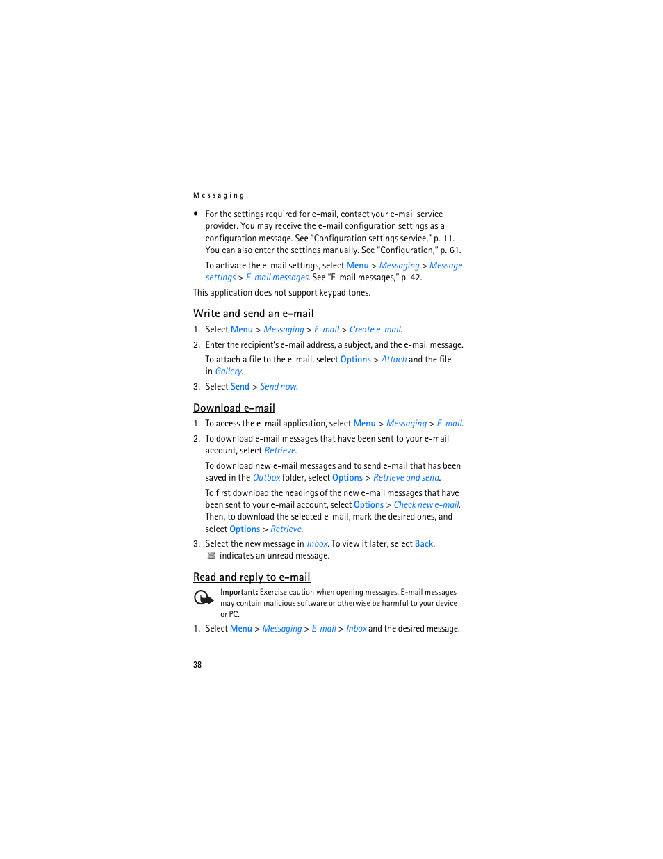 Nokia 7370 User Manual | Page 39 / 201