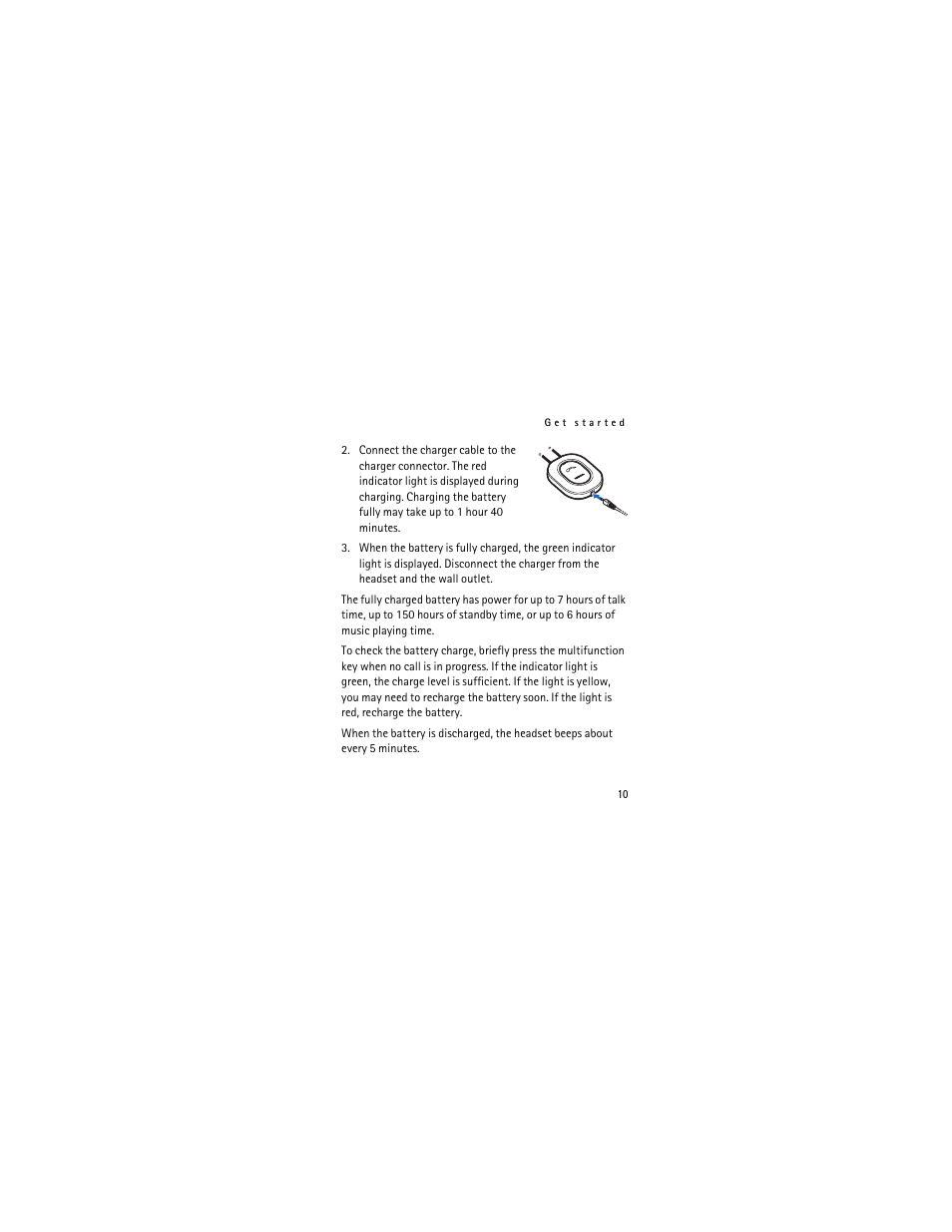 Nokia Bluetooth Stereo Headset BH-103 User Manual | Page 10 / 20