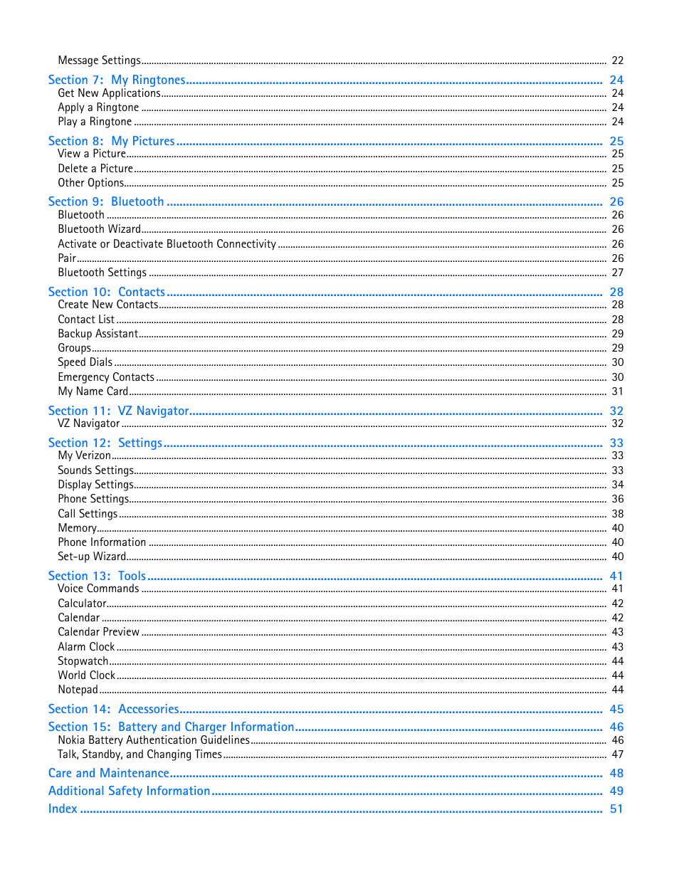 Nokia 2705 classic User Manual | Page 5 / 108