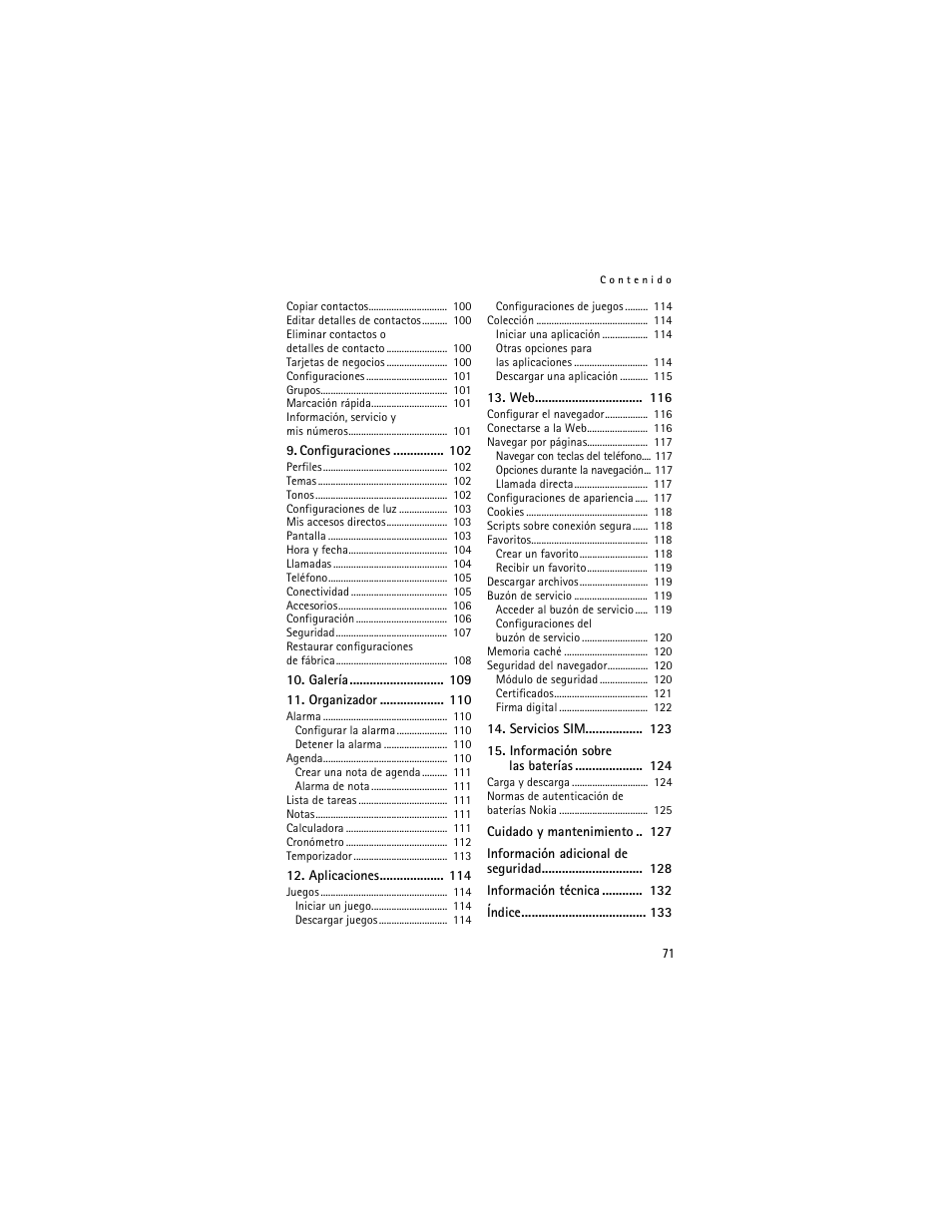Nokia 6061 User Manual | Page 72 / 137