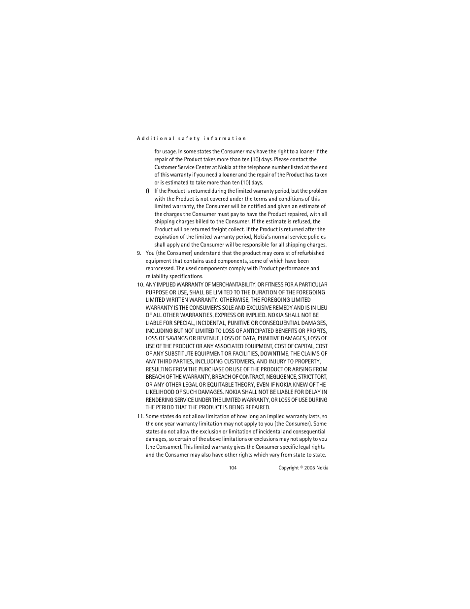 Nokia 6822 User Manual | Page 105 / 225