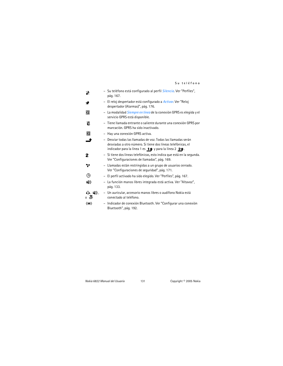 Nokia 6822 User Manual | Page 132 / 225