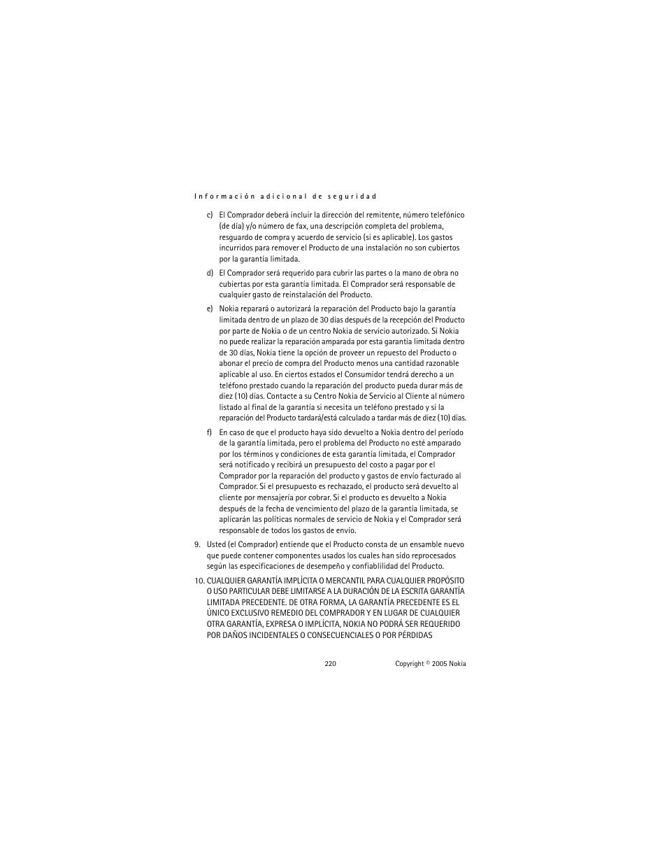 Nokia 6822 User Manual | Page 221 / 225