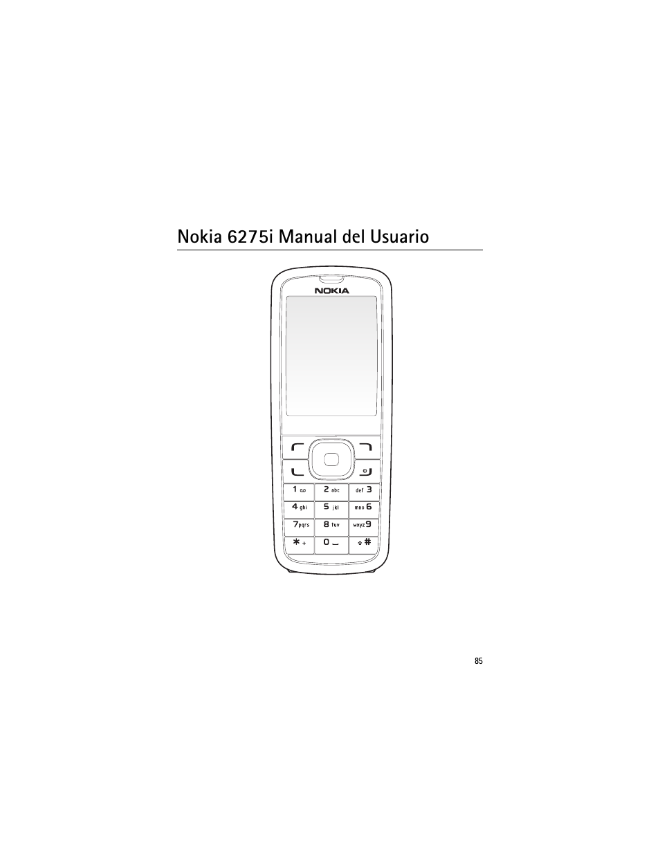 Nokia 6275i manual del usuario | Nokia 6275i User Manual | Page 118 / 209