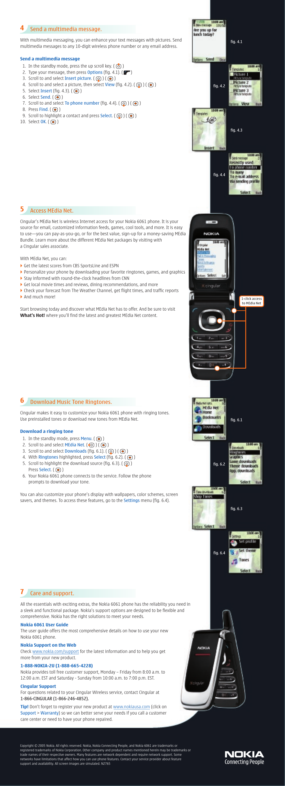 Nokia 6061 User Manual | Page 2 / 2