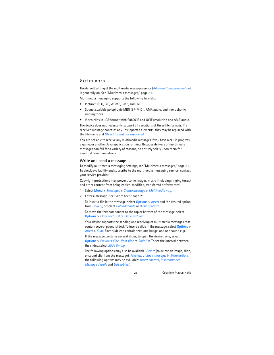 Nokia 6020 User Manual | Page 29 / 161