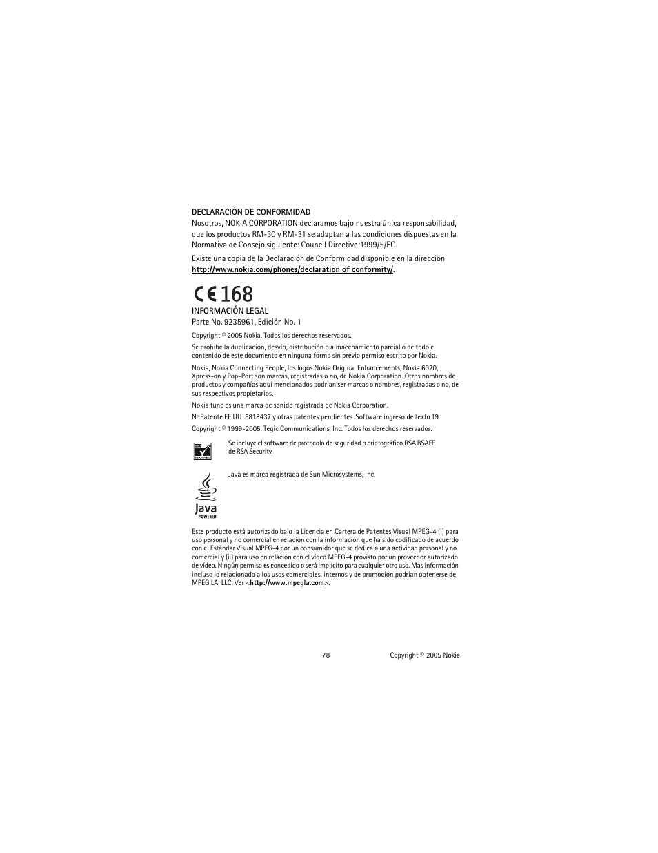 Nokia 6020 User Manual | Page 79 / 161