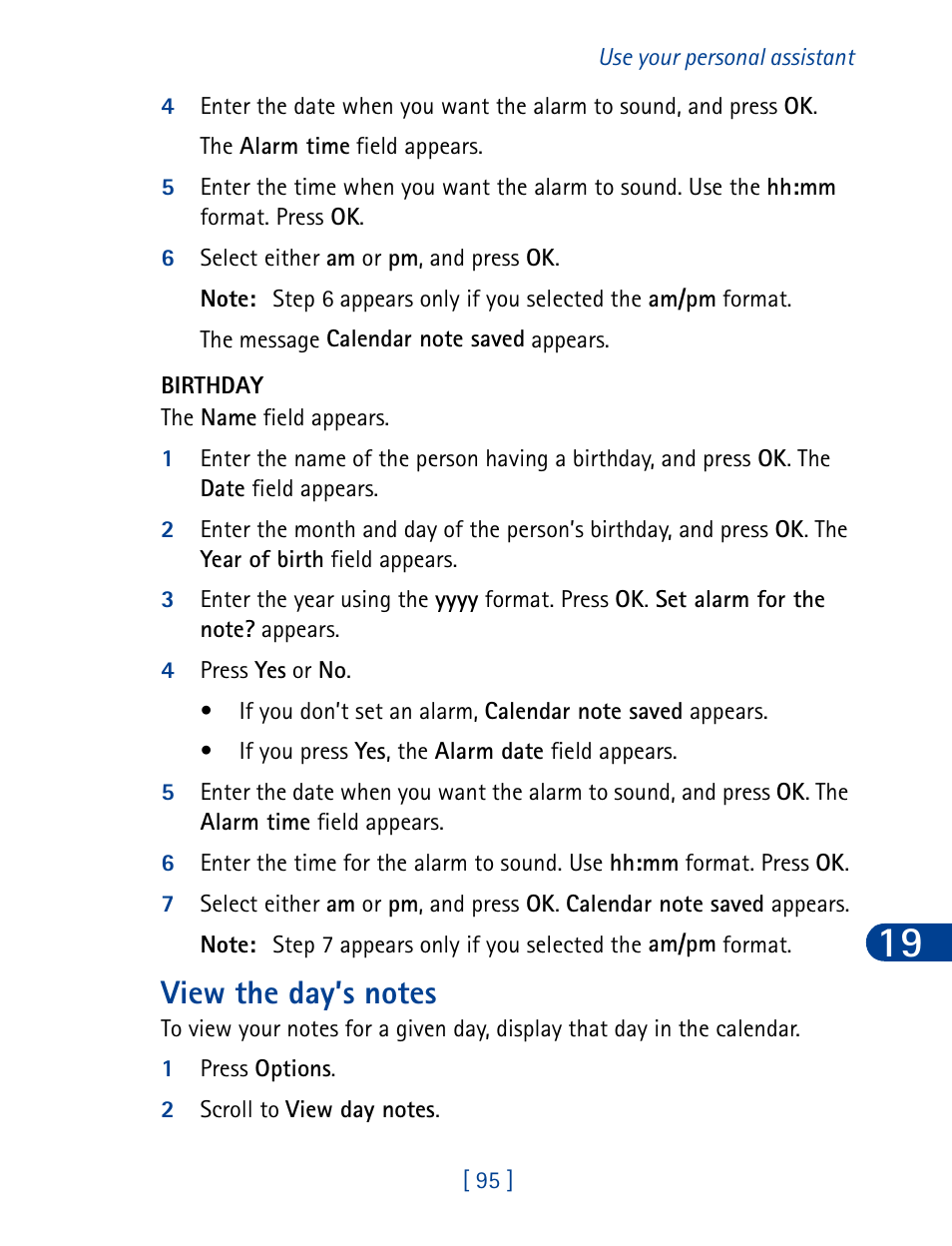 Nokia 3285 User Manual | Page 104 / 145