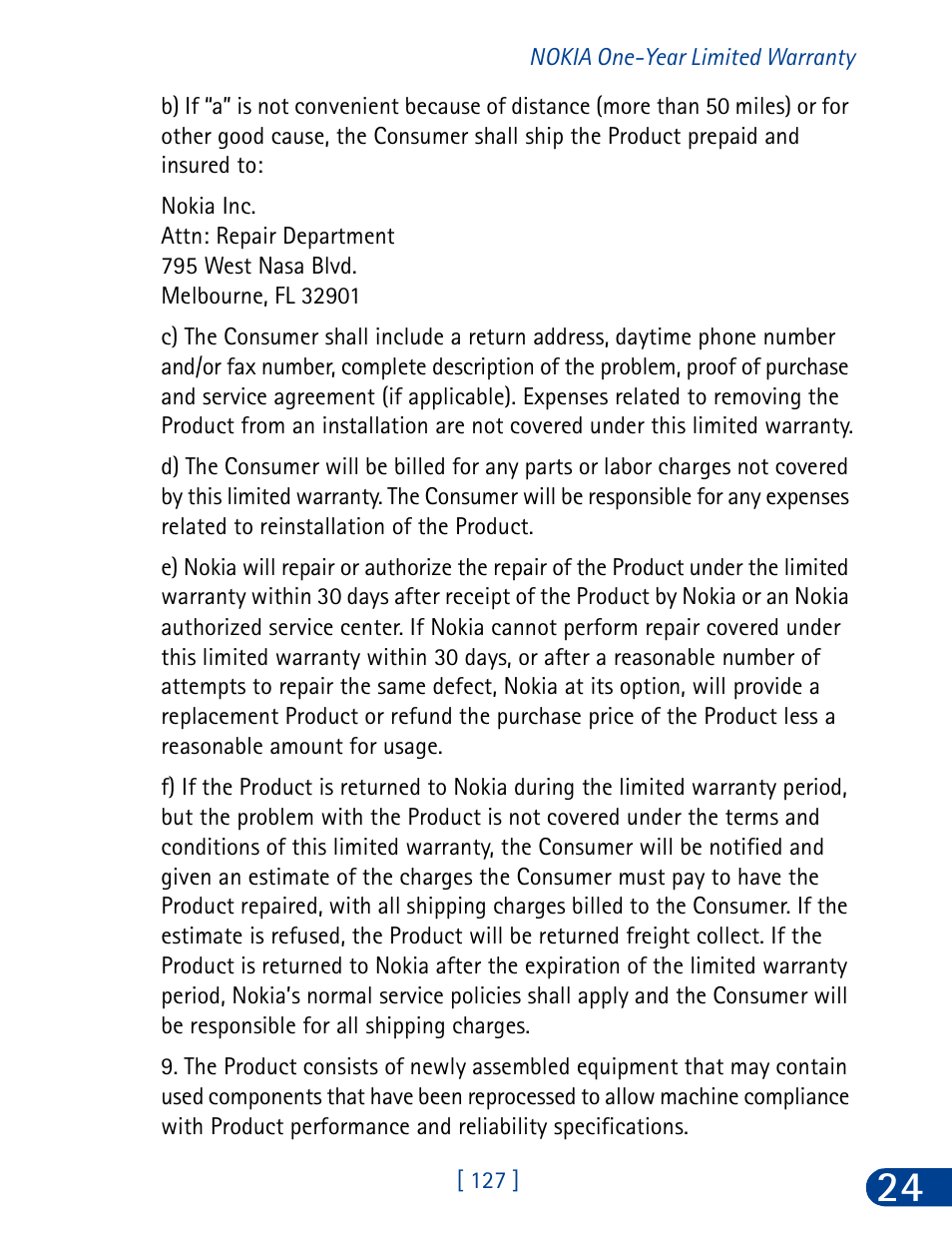 Nokia 3285 User Manual | Page 136 / 145