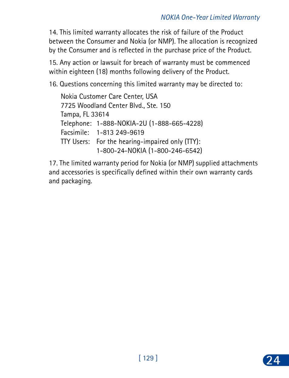 Nokia 3285 User Manual | Page 138 / 145