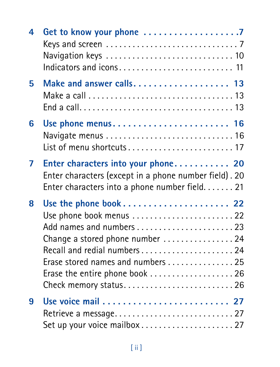 Nokia 3285 User Manual | Page 5 / 145