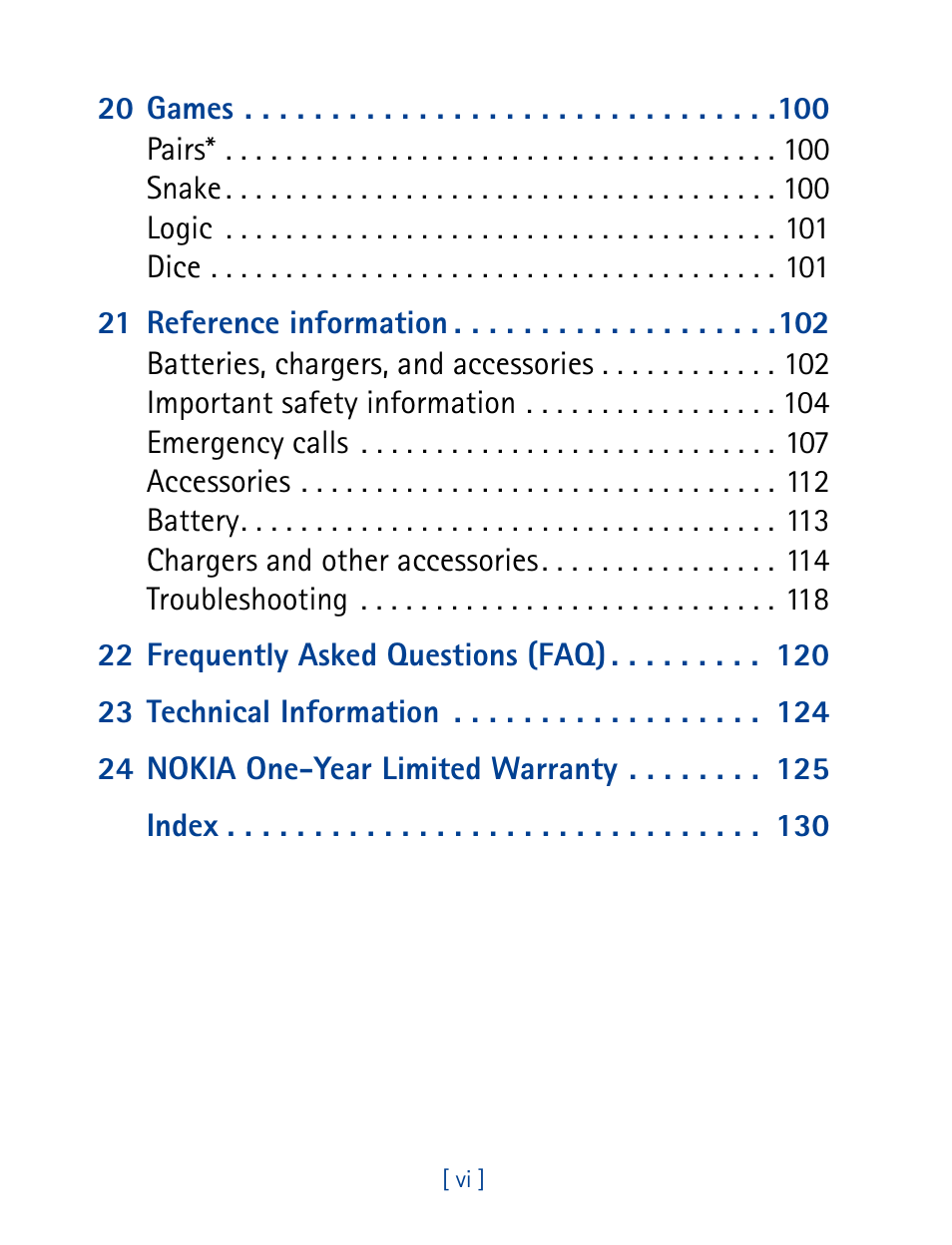 Nokia 3285 User Manual | Page 9 / 145
