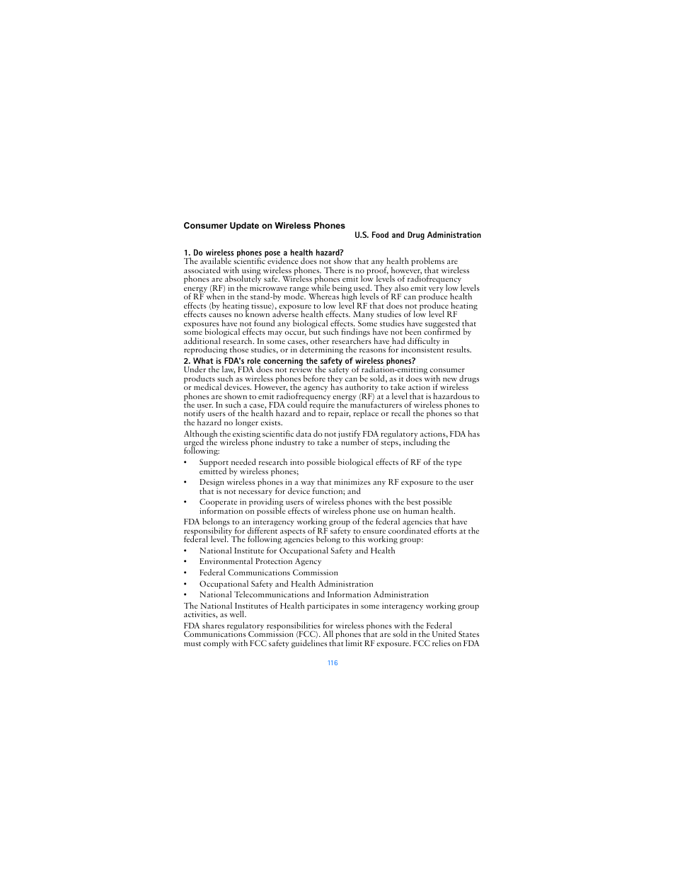 Nokia 6651 User Manual | Page 126 / 130