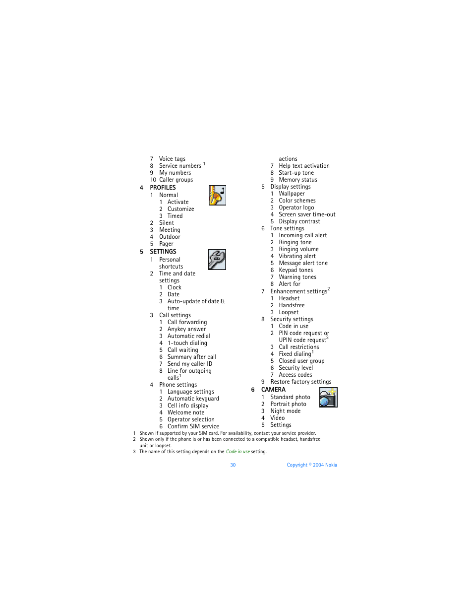 Nokia 6651 User Manual | Page 40 / 130